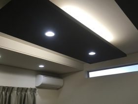 寝室の天井照明